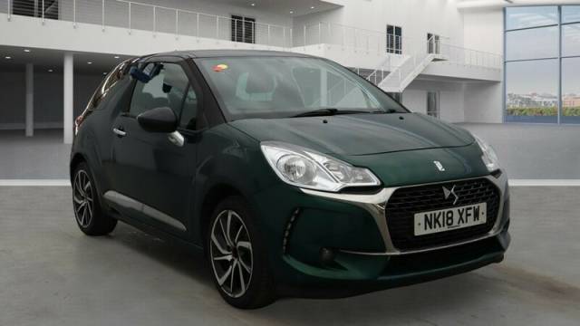 Ds Ds 3 1.2 PURETECH CONNECTED CHIC HATCHBACK Petrol GREEN