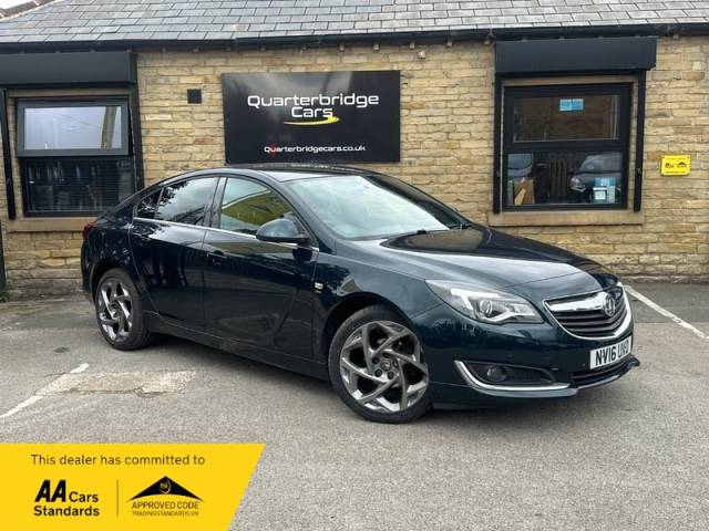 Vauxhall Insignia 1.6 SRI NAV VX-LINE CDTI S/S HATCHBACK Diesel GREEN