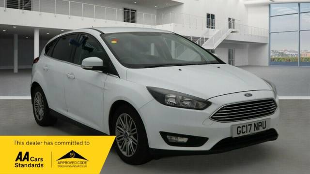 Ford Focus 1.0 ZETEC EDITION HATCHBACK Petrol WHITE