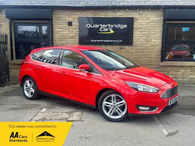 Ford Focus 1.0 TITANIUM HATCHBACK Petrol RED