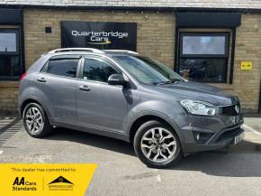 SSANGYONG KORANDO at Quarterbridge Cars Ltd Brighouse